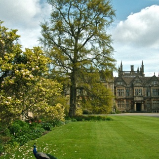 The front of the house at Corsham Court