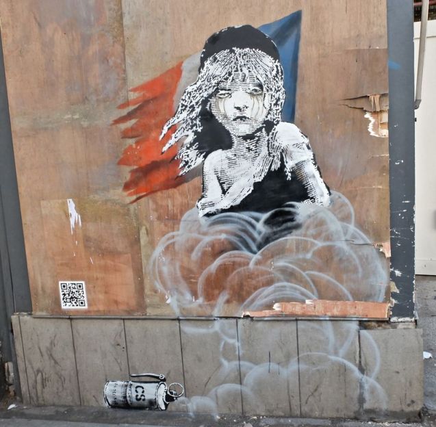 Banksy Les Miserables London January 2016
